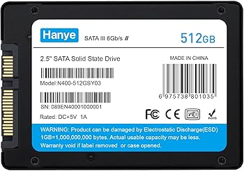 Hanye Q55 SATA SSD 512GB 1TBセット Amazon.co.jp: Hanye 1TB 内蔵型SSD 2.5インチ 7mm SATAIII 6Gb